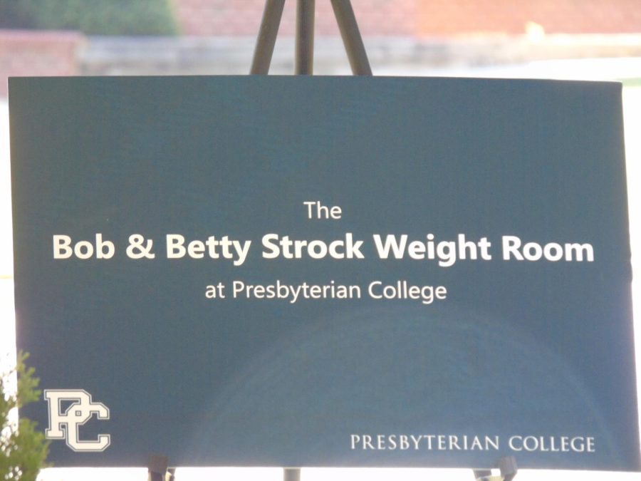 The weight room at Templeton will be named after Bob & Betty Strock.